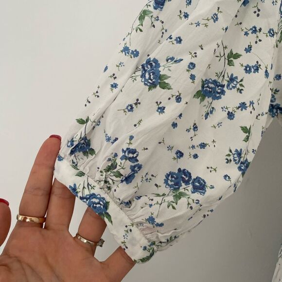 FAITHFULL THE BRAND Desmond Mini Dress Astoria Floral Print - Picture 6 of 11